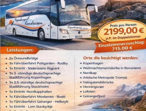 Busreise zum Nordkap